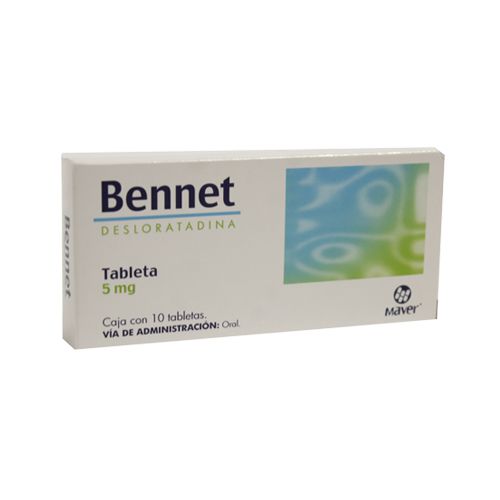 DESLORATADINA 5 mg BENNET 10 tabs