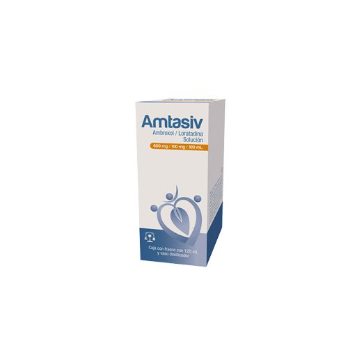 AMBROXOL LORATADINA 600mg/100mg 120ml AMTASIV