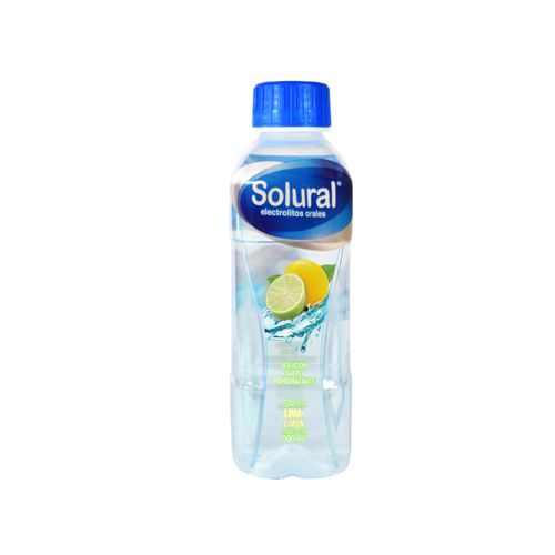 SUERO ORAL SABOR LIMA/LIMON, SOLURAL 500 mL sol