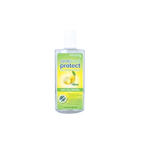 GEL ANTIBACTERIAL CITRUS 250mL. SEDEBACT PROTECT