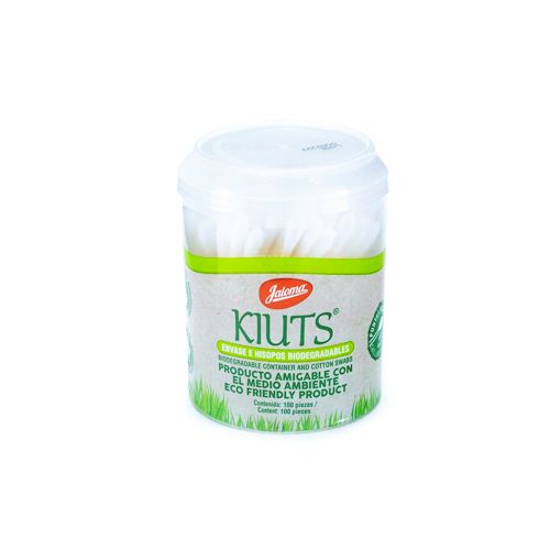 COTONETES BIODEGRADABLE, 100 pz, KIUTS