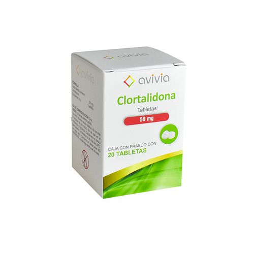 CLORTALIDONA 50 MG,  AVIVIA 20 tab