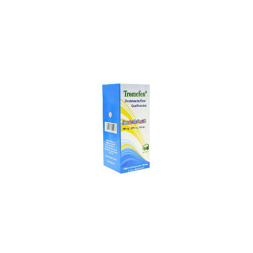 DEXTROMETORFANO/GUAIFENESINA, 100/150 mg, 120 ml, TROMEFEN INF