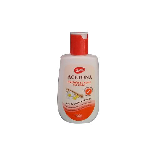 ACETONA CON QUERATINA Y 12 OLEOS JALOMA  120 mL