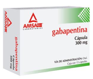 GABAPENTINA 300 mg, 15 cap, AMSA