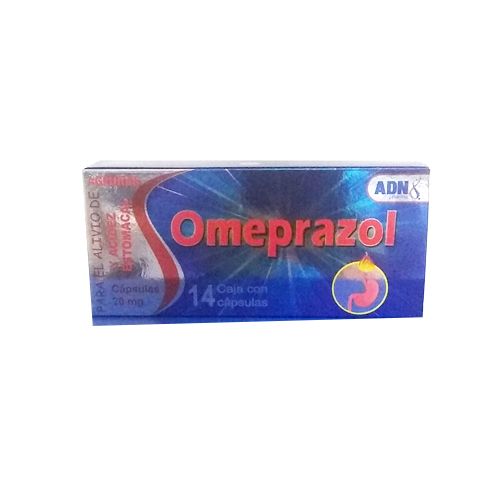 OMEPRAZOL 20 mg, 14 cap, ADN