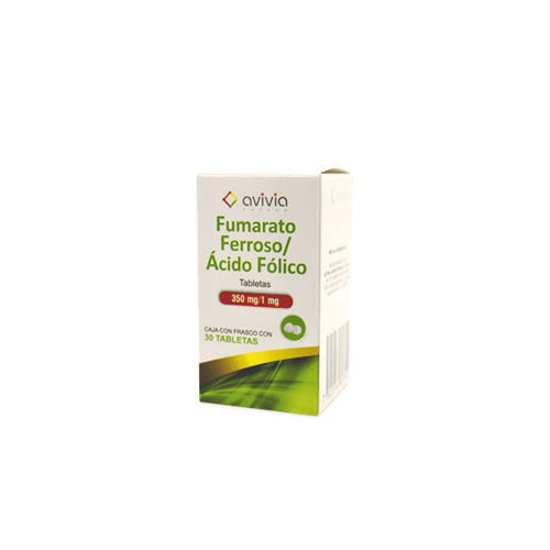 FUMARATO FERROSO/ACIDO FOLICO AVIVIA 30 tabs