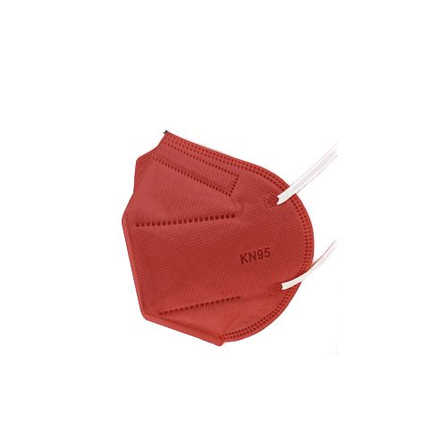 MASCARILLA  CUBREBOCAS KN95 COLOR ROJO