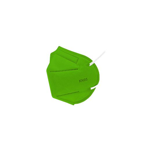 MASCARILLA CUBREBOCAS KN95 COLOR VERDE
