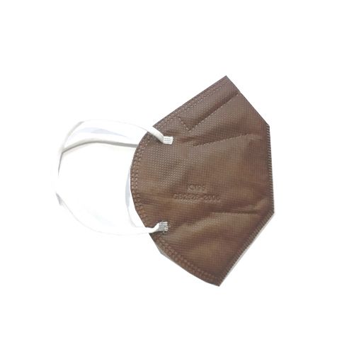 MASCARILLA CUBREBOCAS KN95 COLOR CAFE