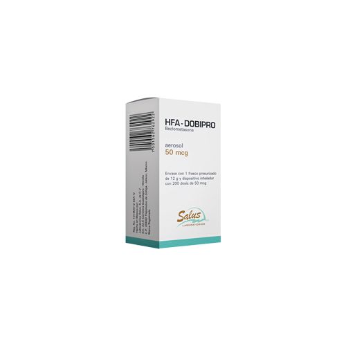 BECLOMETASONA AEROSOL 50 mcg 200 DOSIS HFA-DOBIPRO