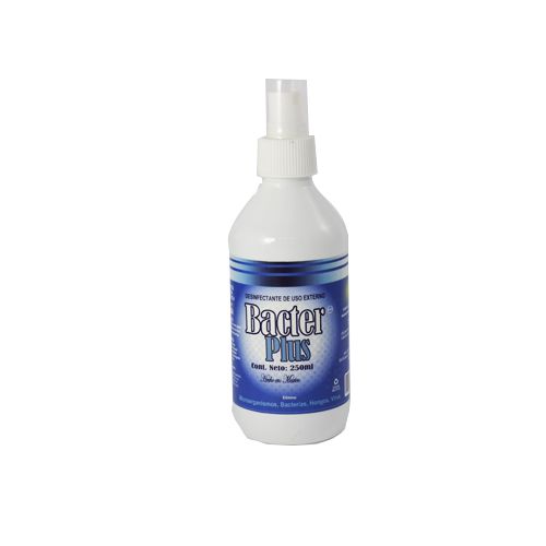 SUPEROXIDANTE, DESINFECTANTE, SANITIZANTE 250 mL BACTER PLUS