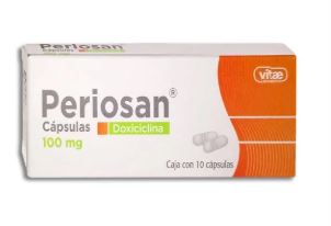 DOXICICLINA 100 mg, 10 cap, PERIOSAN