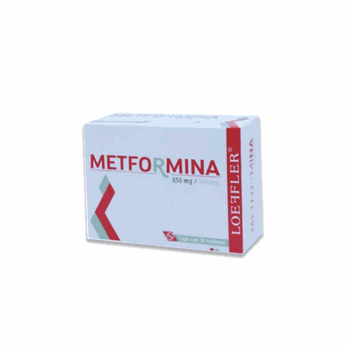 METFORMINA 850 mg, 30 tab, LOEFFLER