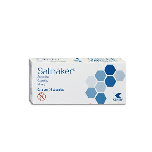 SERTRALINA 50 mg c/14 cap SALINAKER
