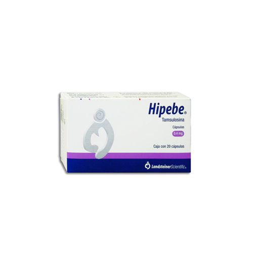 TAMSULOSINA 0.4mg c/20 cap HIPEBE