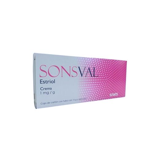 ESTRIOL,CREMA 15 g c/aplicador SONSVAL