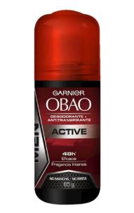DESODORANTE ROLL-ON 65 g, OBAO MEN ACTIVE