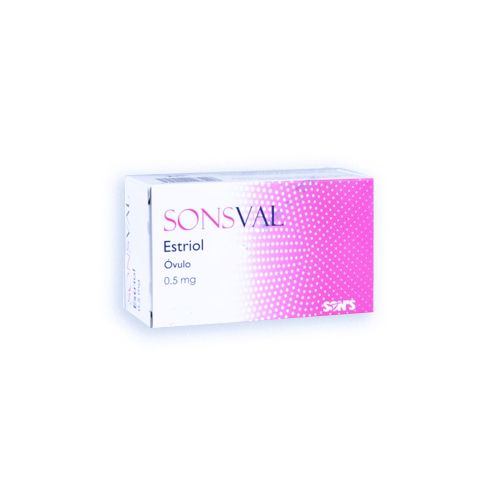 ESTRIOL 0.5 mg, 15 ovulos, SONSVAL