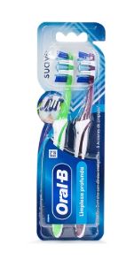 CEPILLO DENTAL ORAL-B 2x1 CLEAN CERDAS INDICATOR