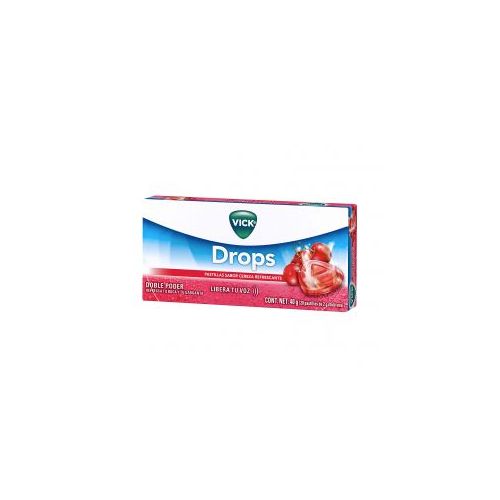 VICK DROPS C/20 PASTILLAS SABOR CEREZA 40g