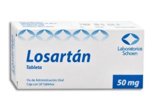 LOSARTAN 50 mg C/30 tab SCHOEN