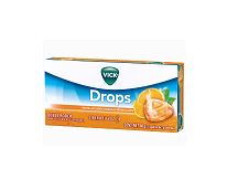 VICK DROPS 40 g, 20 pastillas, NARANJA