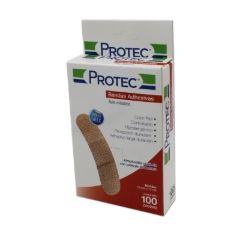BANDAS ADHESIVAS C/100 pz PROTEC