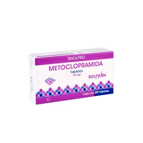 METOCLOPRAMIDA tab 10mg, TINOLPRO