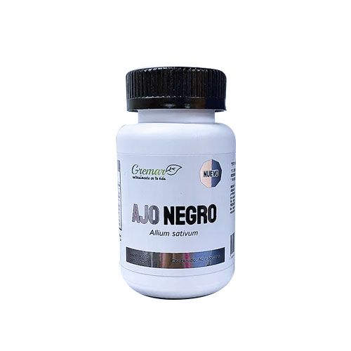 ALLIUM SATIVUM, 60 cap, AJO NEGRO GREMAR