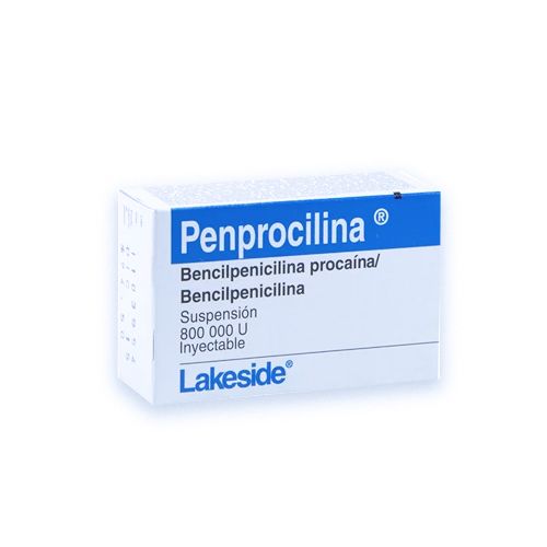 BENCILPENICILINA PROCAINA 400 000 U iny PENPROCILINA LAKESIDE