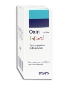 DEXTROMETORFANO / SULFOGUAYACOL OXIN JARABE INF 120 mL