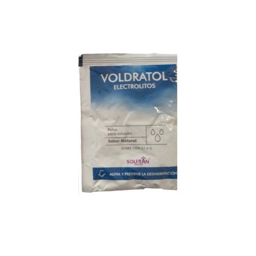 ELECTROLITOS ORALES, 27.9 g, VOLDRATOL NATURAL