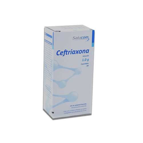 CEFTRIAXONA 1 g I.M., 3.5 ml iny, SALUCOM