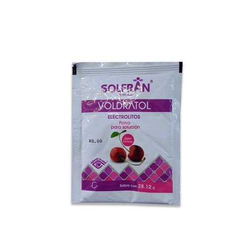 ELECTROLITOS SABOR CEREZA 28.12g VOLDRATOL