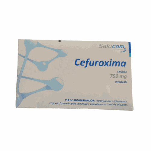 CEFUROXIMA 750 mg c/1 amp 5 ml SALUCOM