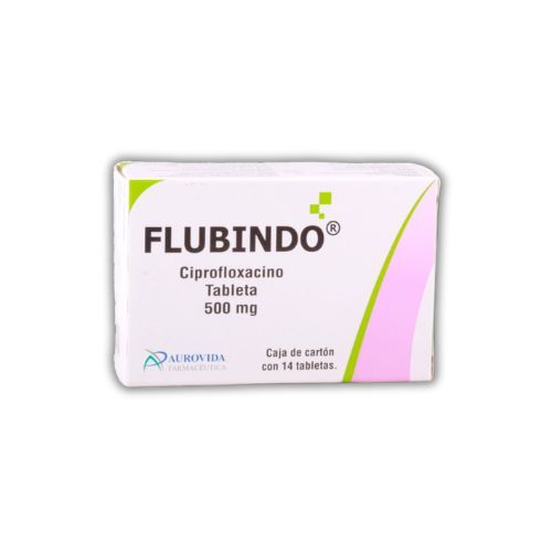 CIPROFLOXACINO 500 mg c/14 tab FLUBINDO