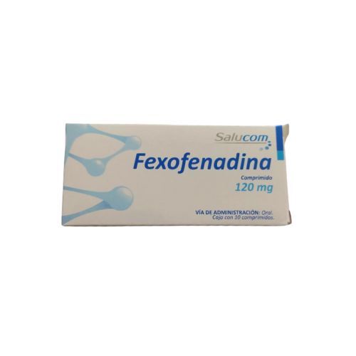 FEXOFENADINA 120 mg c/10 comprimidos SALUCOM