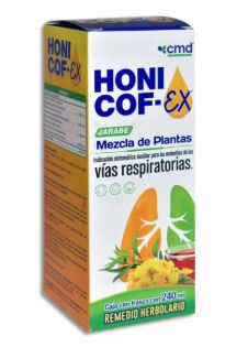 EUCALIPTO/GORDOLOBO/SAUCO, 240 ml, HONICOF-EX
