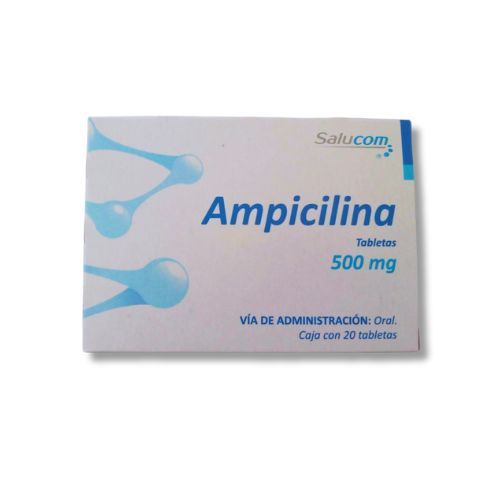 AMPICILINA 500 mg c/20 tab SALUCOM