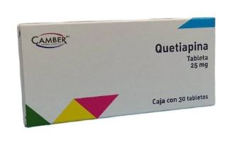 QUETIAPINA 25 mg c/30 tab CAMBER