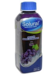 SUERO ORAL, 500 ml, SOLURAL UVA