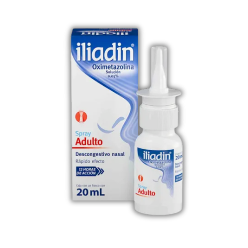 OXIMETAZOLINA 0.05% spray adulto ILIADIN 20 ml