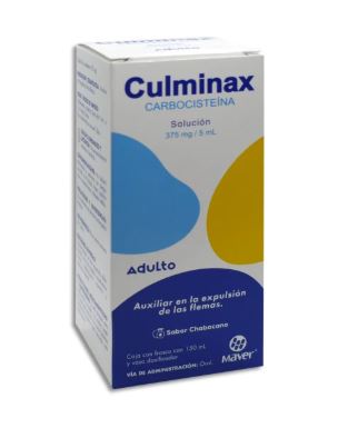 CARBOCISTEINA 375 mg/5 ml, CULMINAX, 150 ml sol