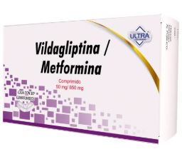 VILDAGLIPTINA/METFORMINA 50/850 mg, 30 comp, ULTRA