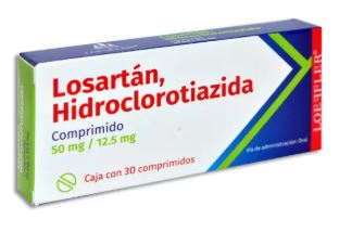 LOSARTAN HIDROCLOROTIAZIDA 50/12.5 mg, 30 comp, LOEFFLER