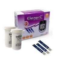 GLUCOMETRO/TIRAS REACTIVAS 50 pz/LANCETAS 100 pz, COMBO ELEMENT