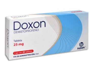 DEXKETOPROFENO 25 mg, 20 tab, DOXON