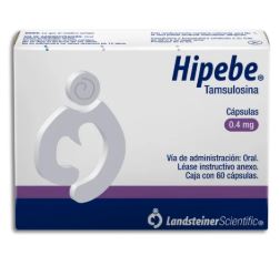 TAMSULOSINA 0.4 mg, 60 cap, HIPEBE