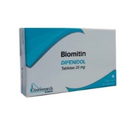 DIFENIDOL 25 mg, 30 tab, BIOTIMIN